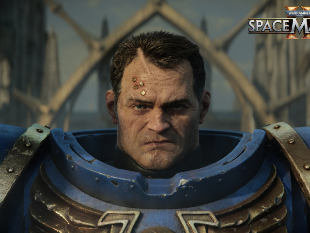 Персонаж компьютерной игры Warhammer 40,000: Space Marine 2