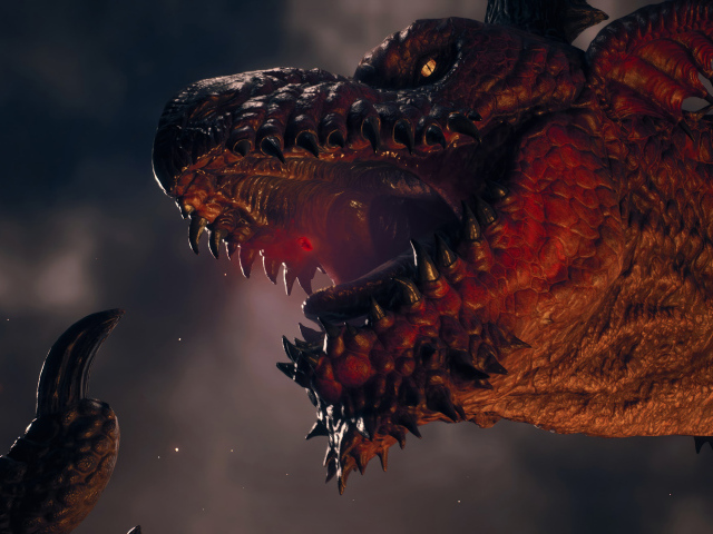 Дракон из компьютерной игры Dragon’s Dogma 2