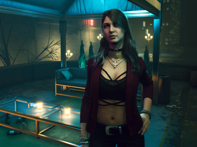 Девушка персонаж компьютерной игры Vampire: The Masquerade — Bloodlines 2