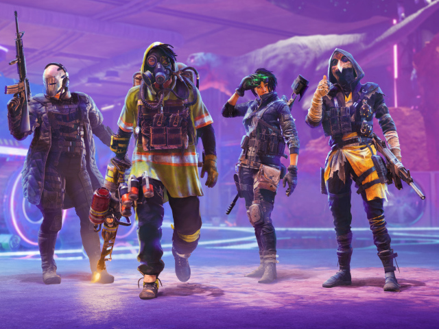 Герои новой компьютерной игры  XDefiant, 2024