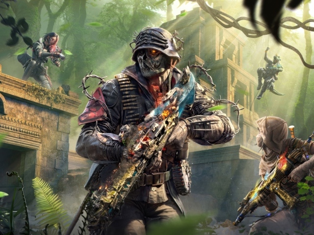 Монстры из компьютерной игры Call of Duty, 2024