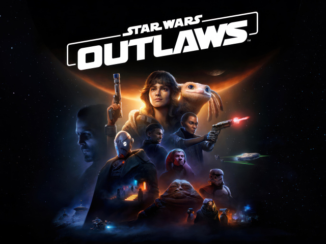 Постер компьютерной игры Star Wars Outlaws, 2024