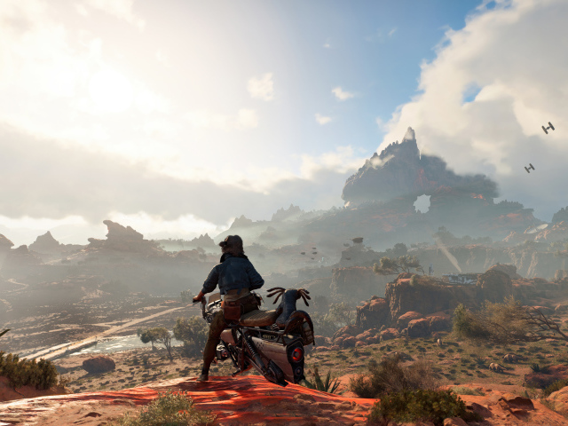 Скриншот компьютерной игры Star Wars Outlaws, 2024