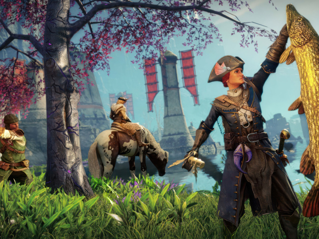 Кадр компьютерной игры New World: Aeternum, 2024