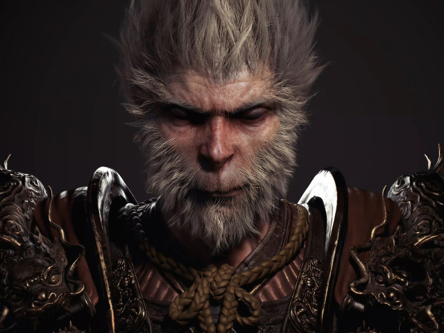 Герой новой компьютерной игры Black Myth. Wukong, 2024