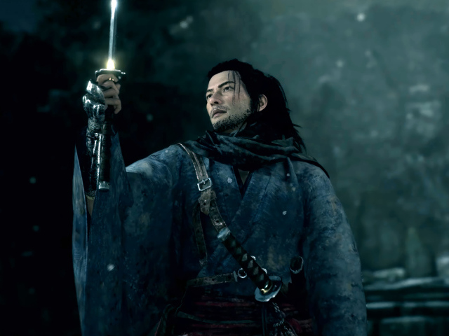 Главный герой компьютерной  игра Rise of the Ronin, 2024