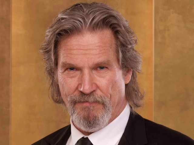 Голубоглазый мужчина актер Джефф Бриджес