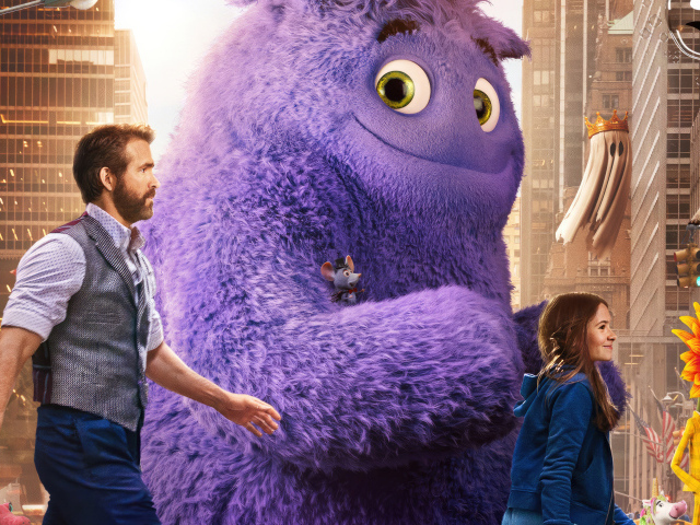 Персонажи в городе фильм Воображаемые друзья (IF), 2024