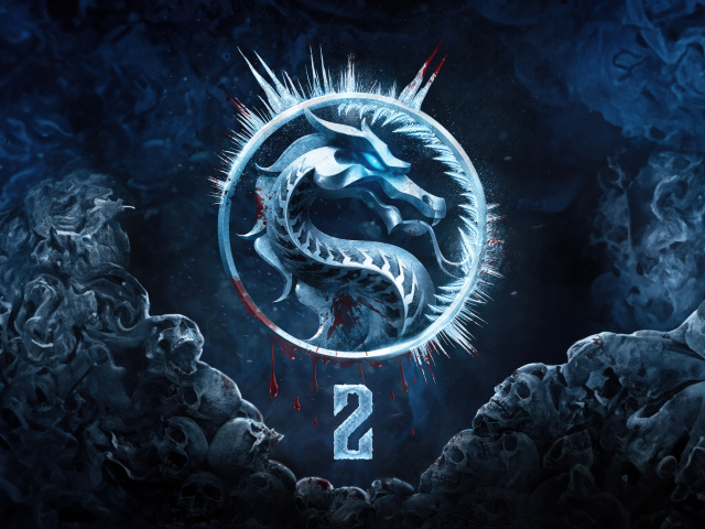 Ледяной постер нового фильма Мортал Комбат 2, 2024