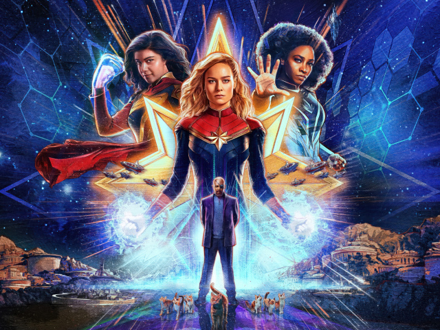 Постер фантастического фильма Марвелы