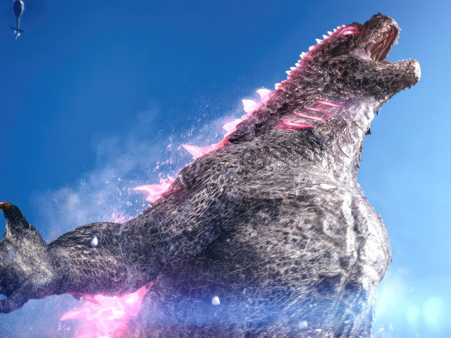 Монстр персонаж нового фильма Годзилла и Конг: Новая империя