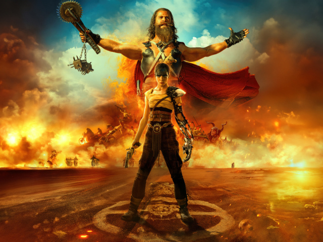 Постер нового боевика Фуриоса: Хроники Безумного Макса