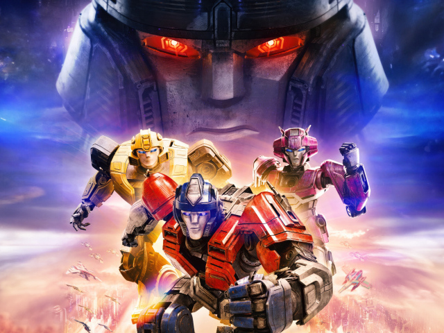 Роботы из нового фильма  Трансформеры: Начало, 2024