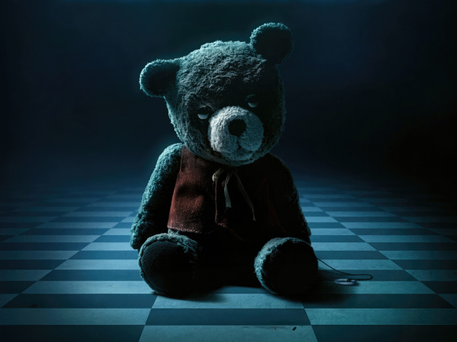 Плюшевый медведь в темной комнате новый фильм Воображаемый друг, 2024