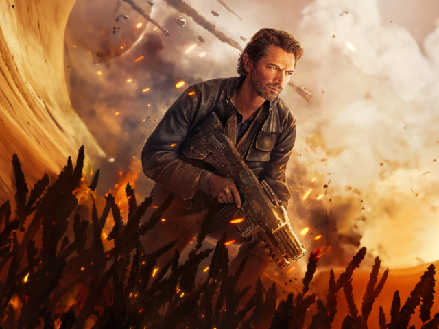 Персонаж Гуннар в новом фильме Мятежная Луна: Дарующая шрамы, 2024