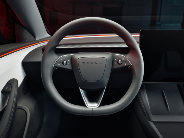 Руль автомобиля Tesla Model 3 Performance 2024 года