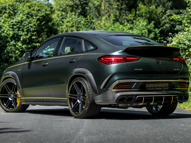 Вид сзади на автомобиль Manhart GER 800 Mercedes-AMG GLE 63 S 4MATIC+ Coupé