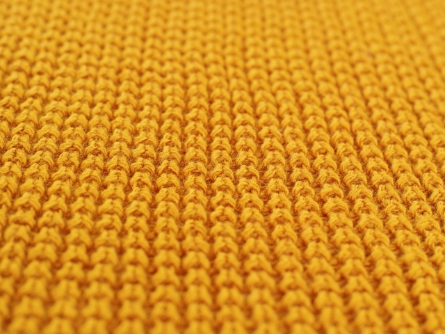 Оранжевый вязаный узор 