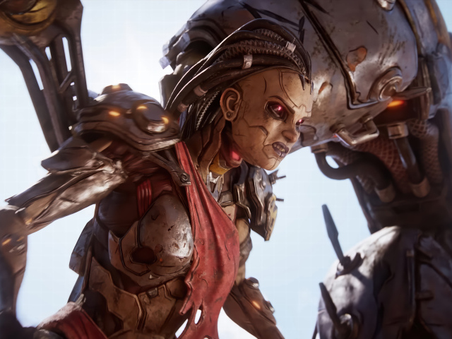 Девушка персонаж компьютерной игры Borderlands 4