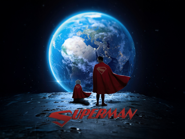 Постер нового фильма Супермен, 2025