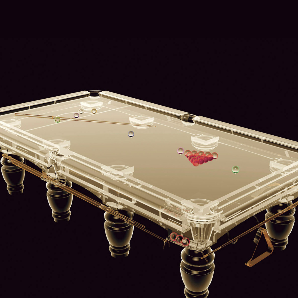 Неоновый бельярд