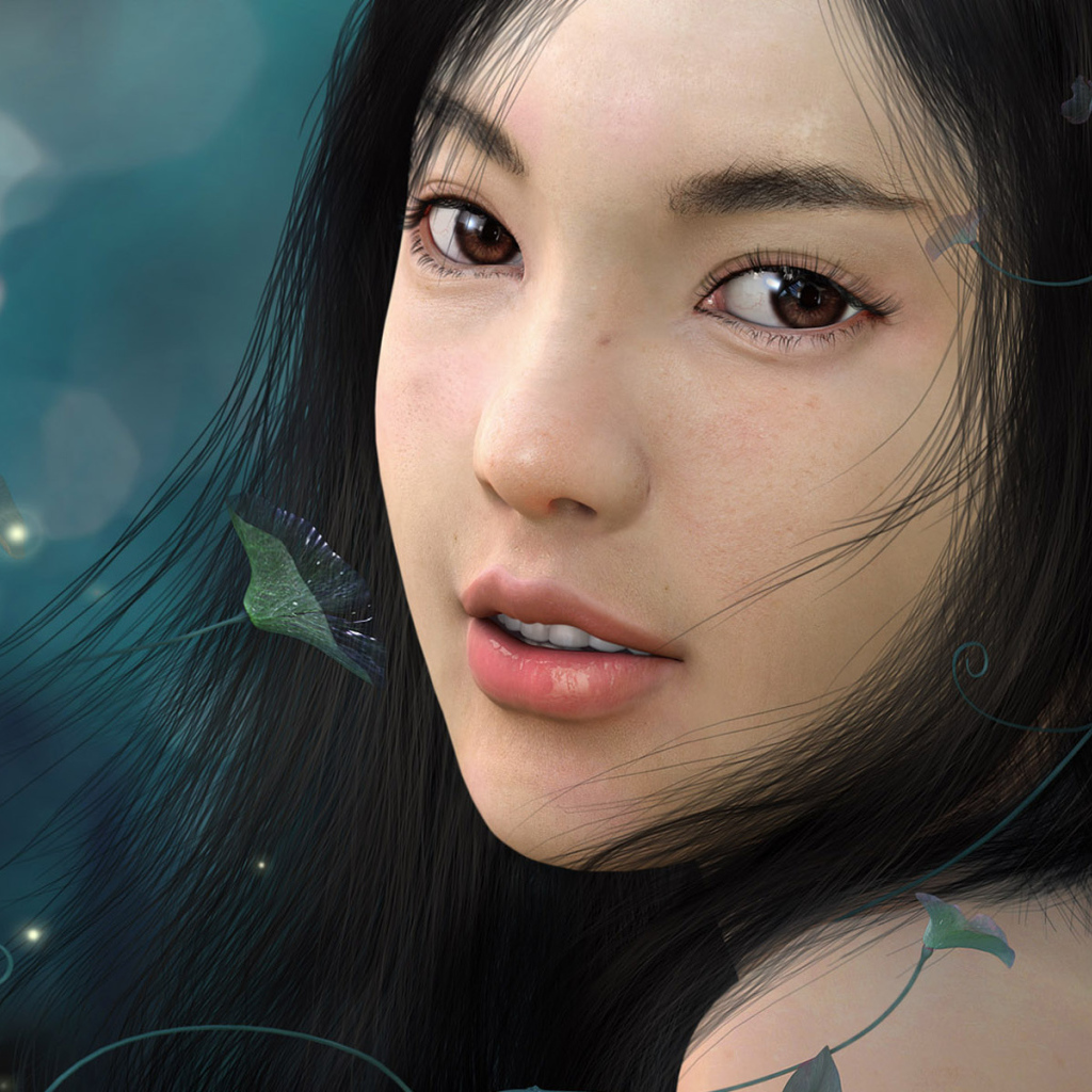 Восточная девушка