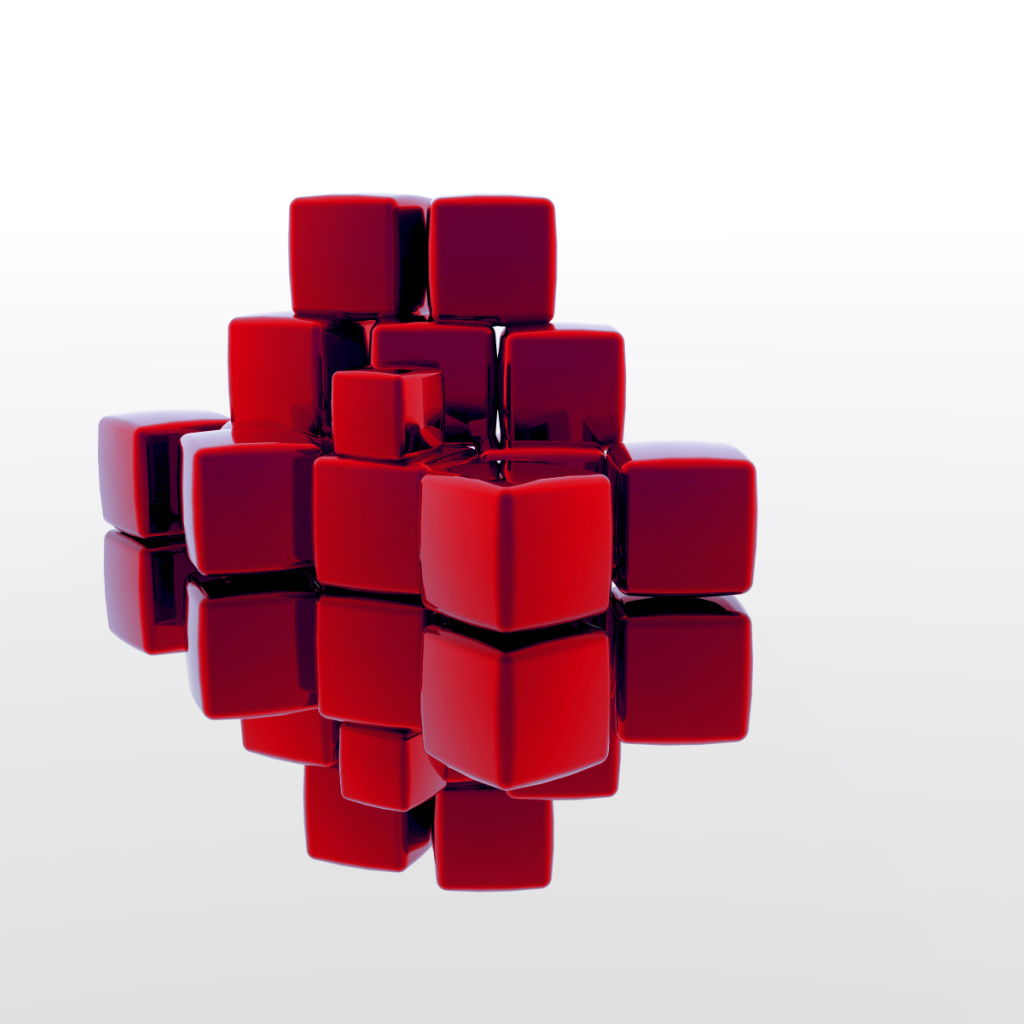 Красные блоки