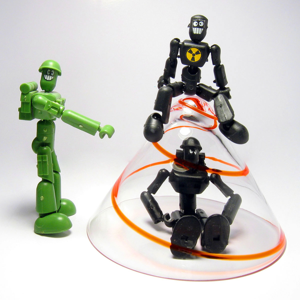 Роботы за игрой