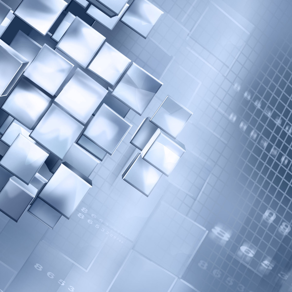 Голубые квадраты