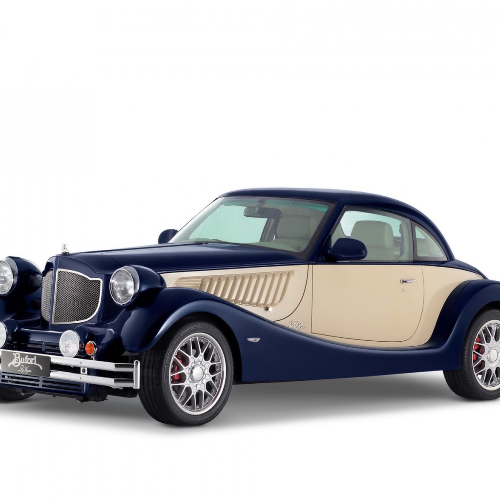 Bufori голубой кремовый