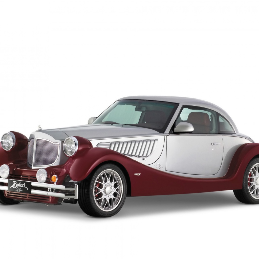 Bufori Maroon Silver