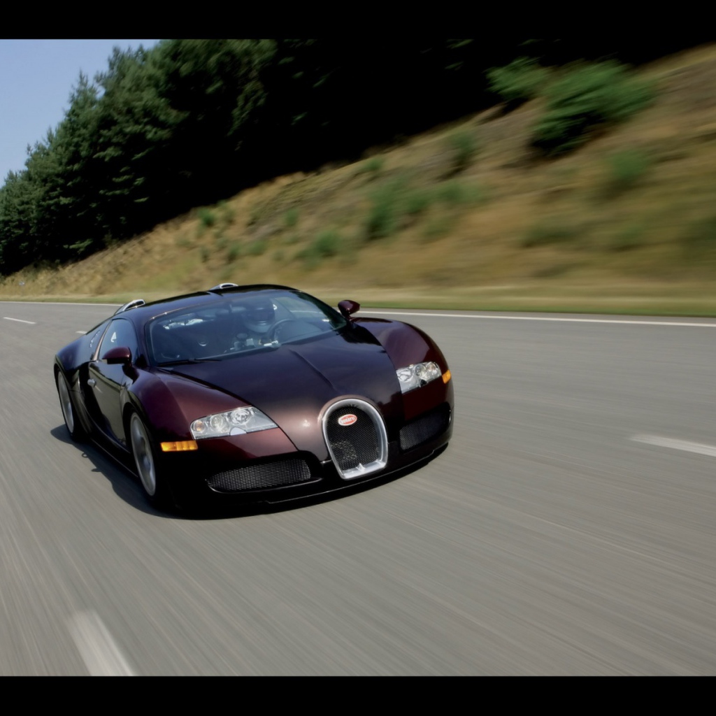 Мощный Bugatti Veyron