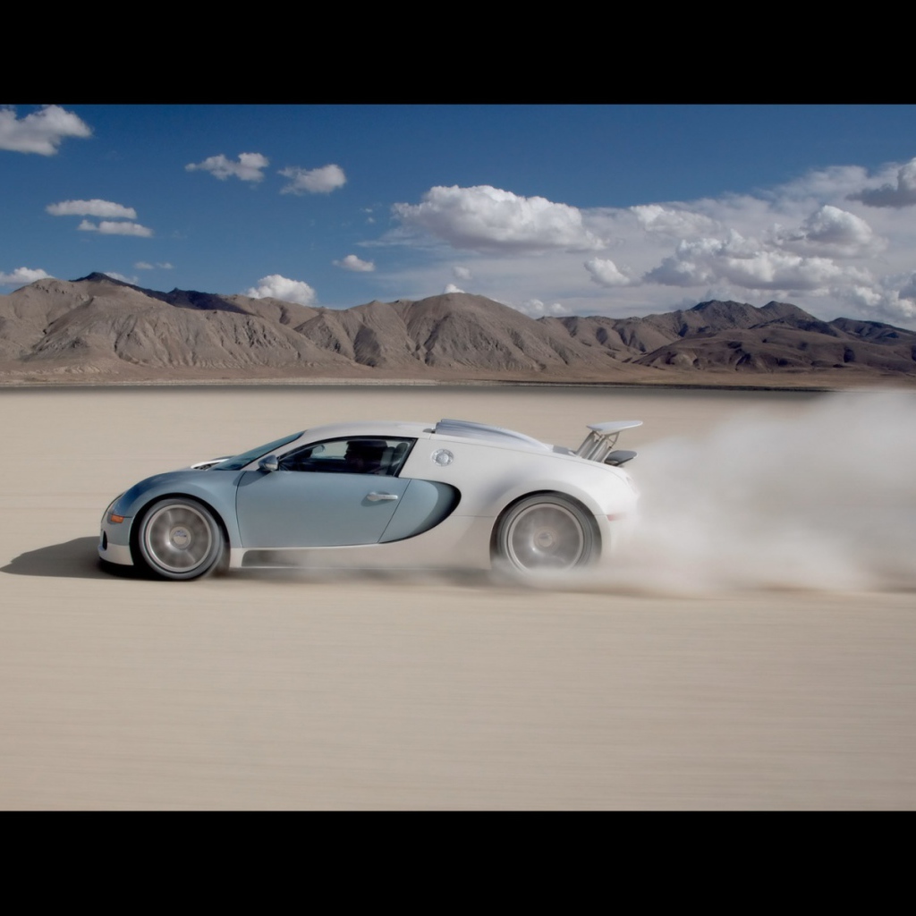 Гонки в пустыне на Bugatti Veyron