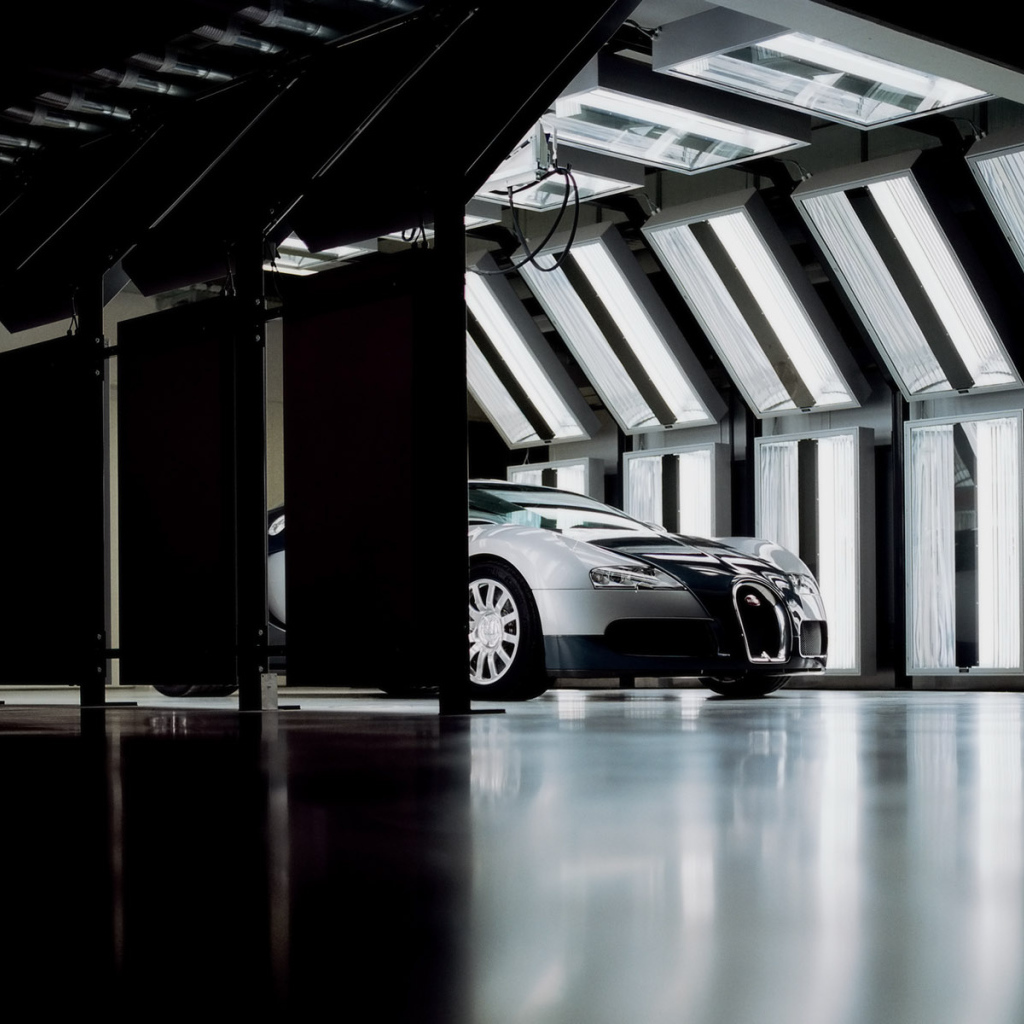 Bugatti в гараже