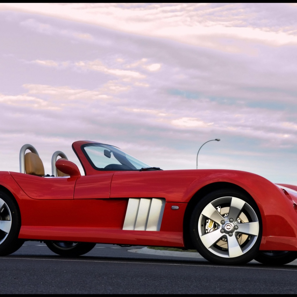 Красный спортивный Elfin