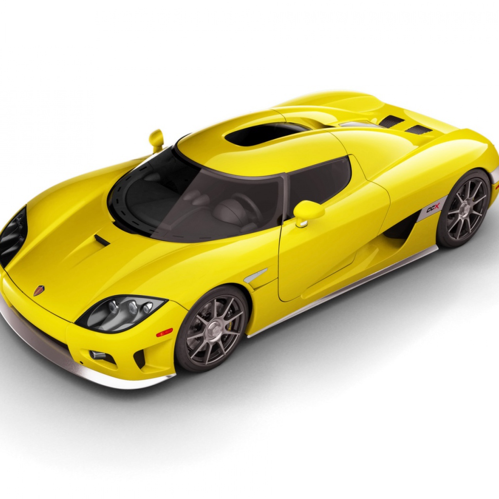 Желтый Koenigsegg