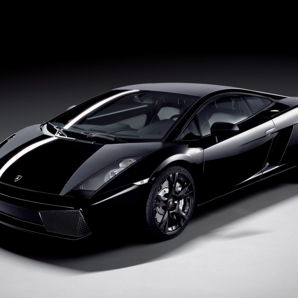 Черный Lamborghini Gallardo