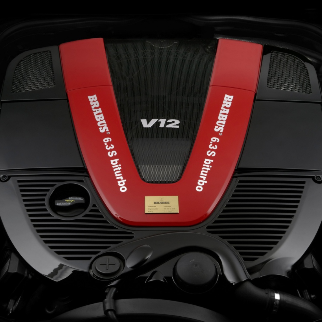 Brabus V12 двигатель