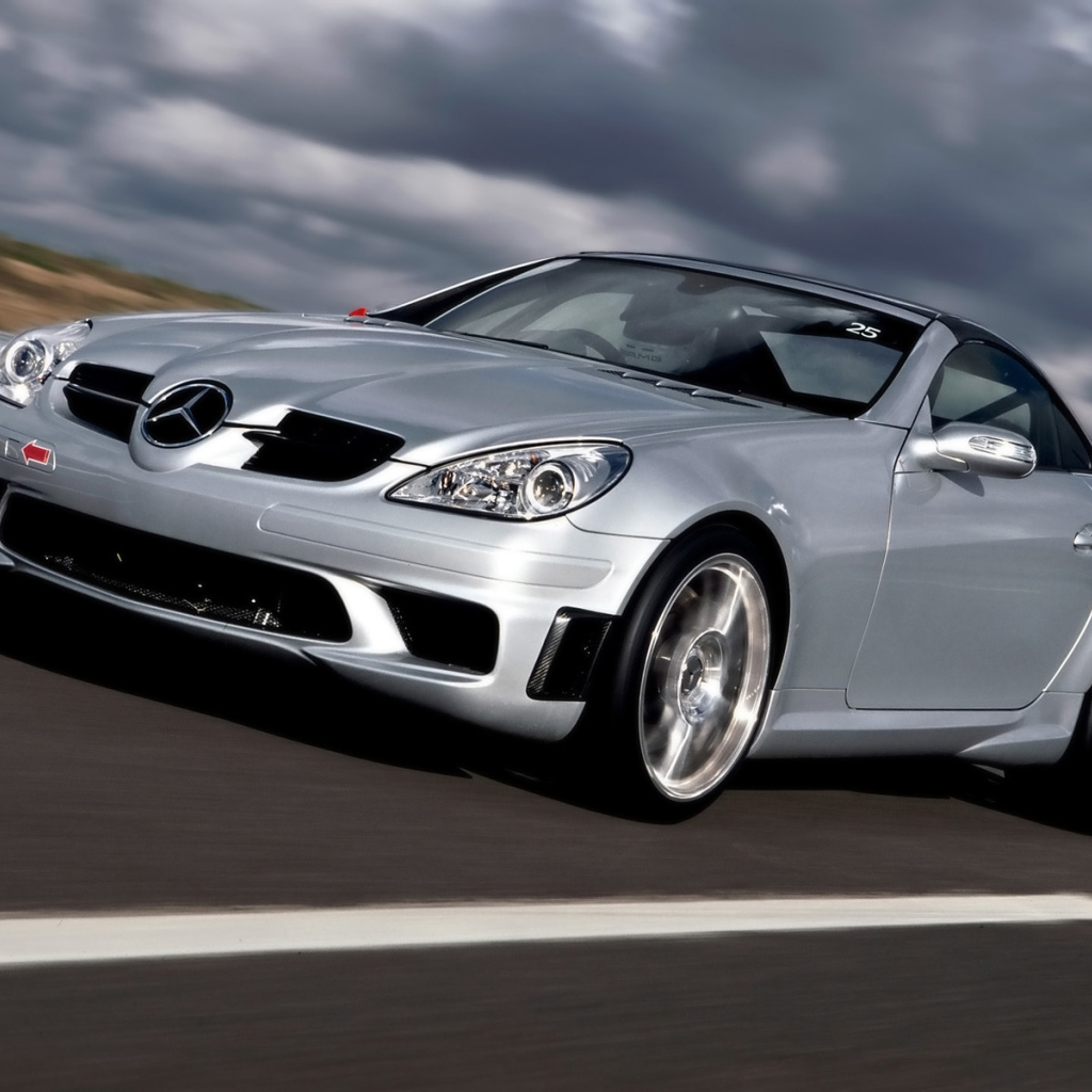 Очень быстрый SLK AMG Mercedes