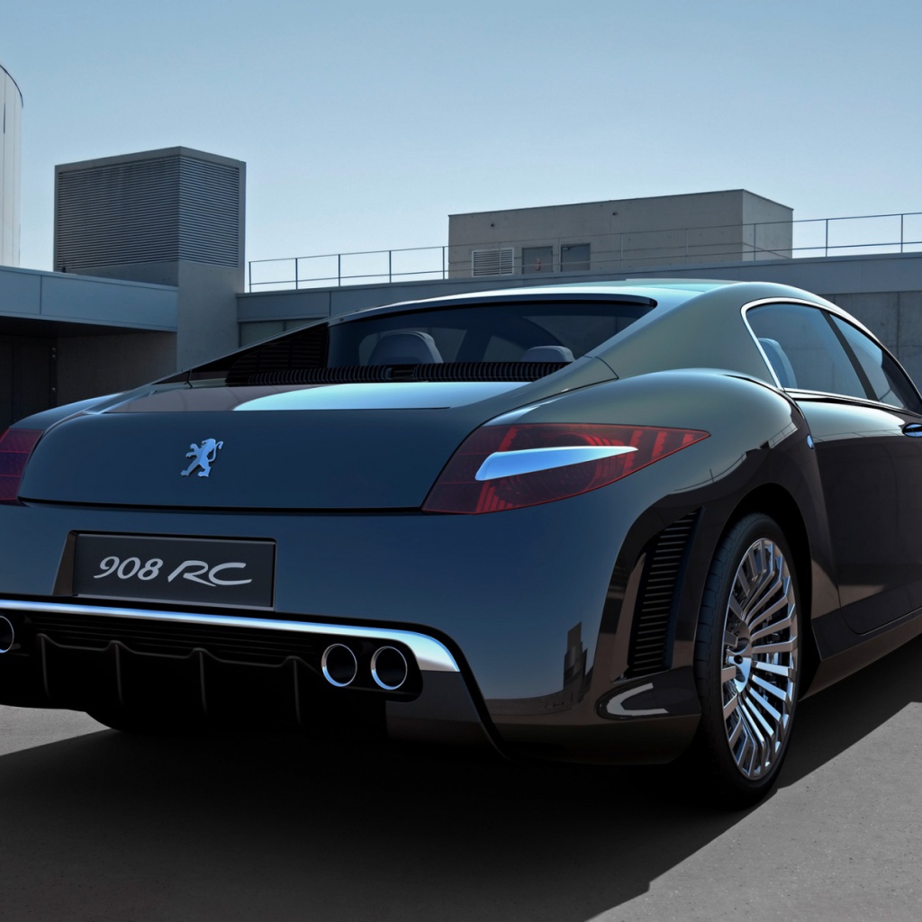 Зад Peugeot 908 RC