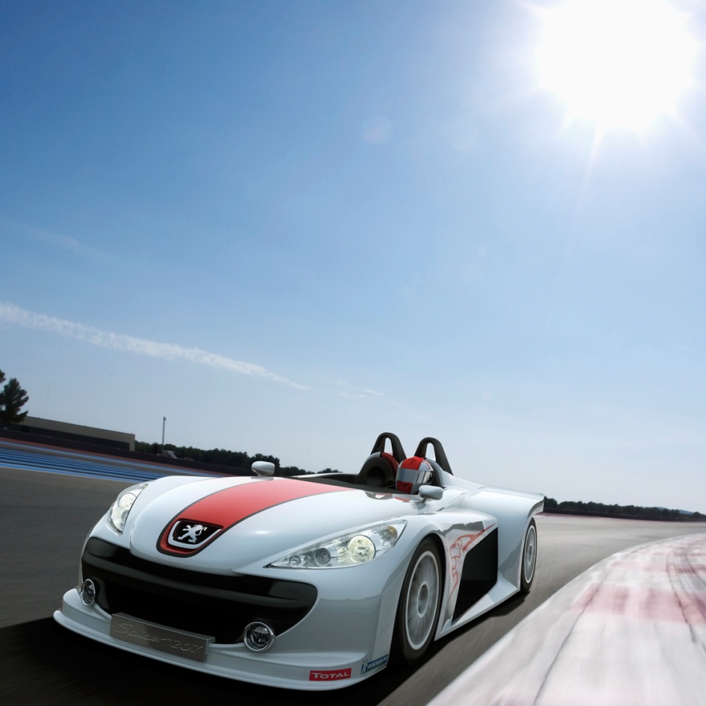 Peugeot на трассе