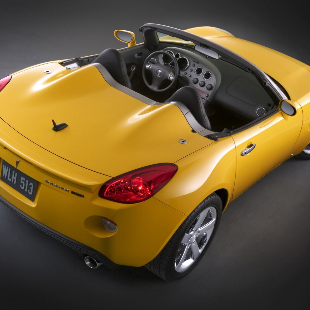 Pontiac Solstic вид сзади