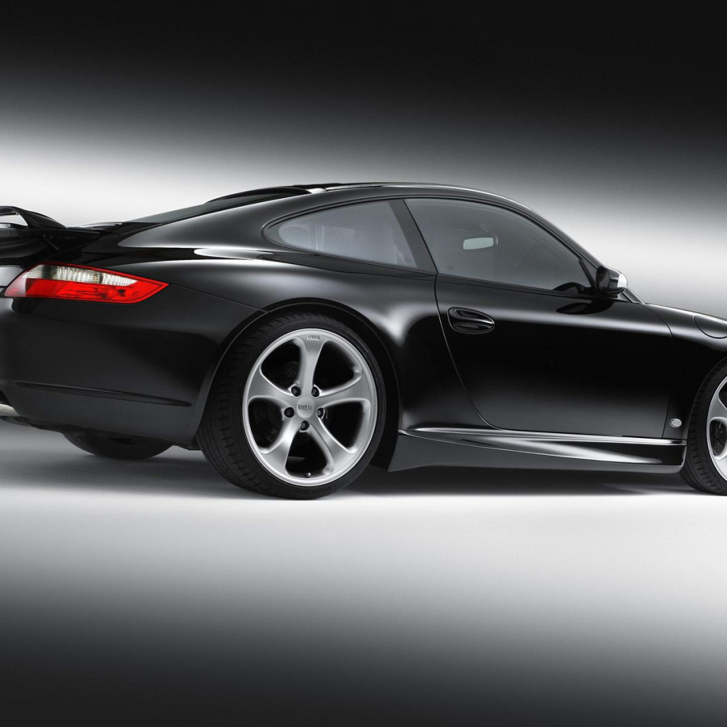 Porsche вид сбоку