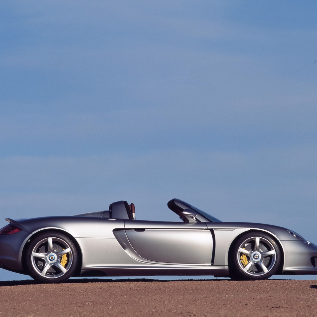 Серебрянный Порш Каррера