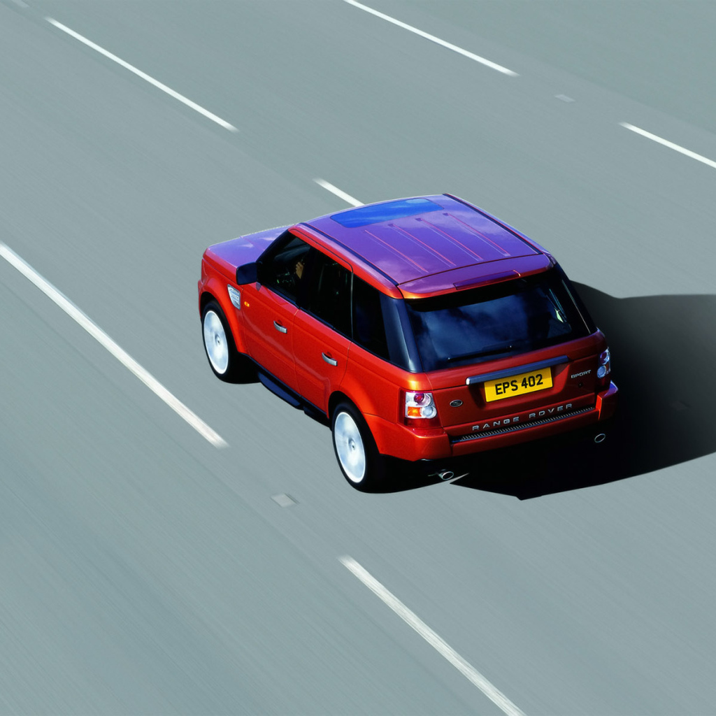 Range Rover sport на ходу