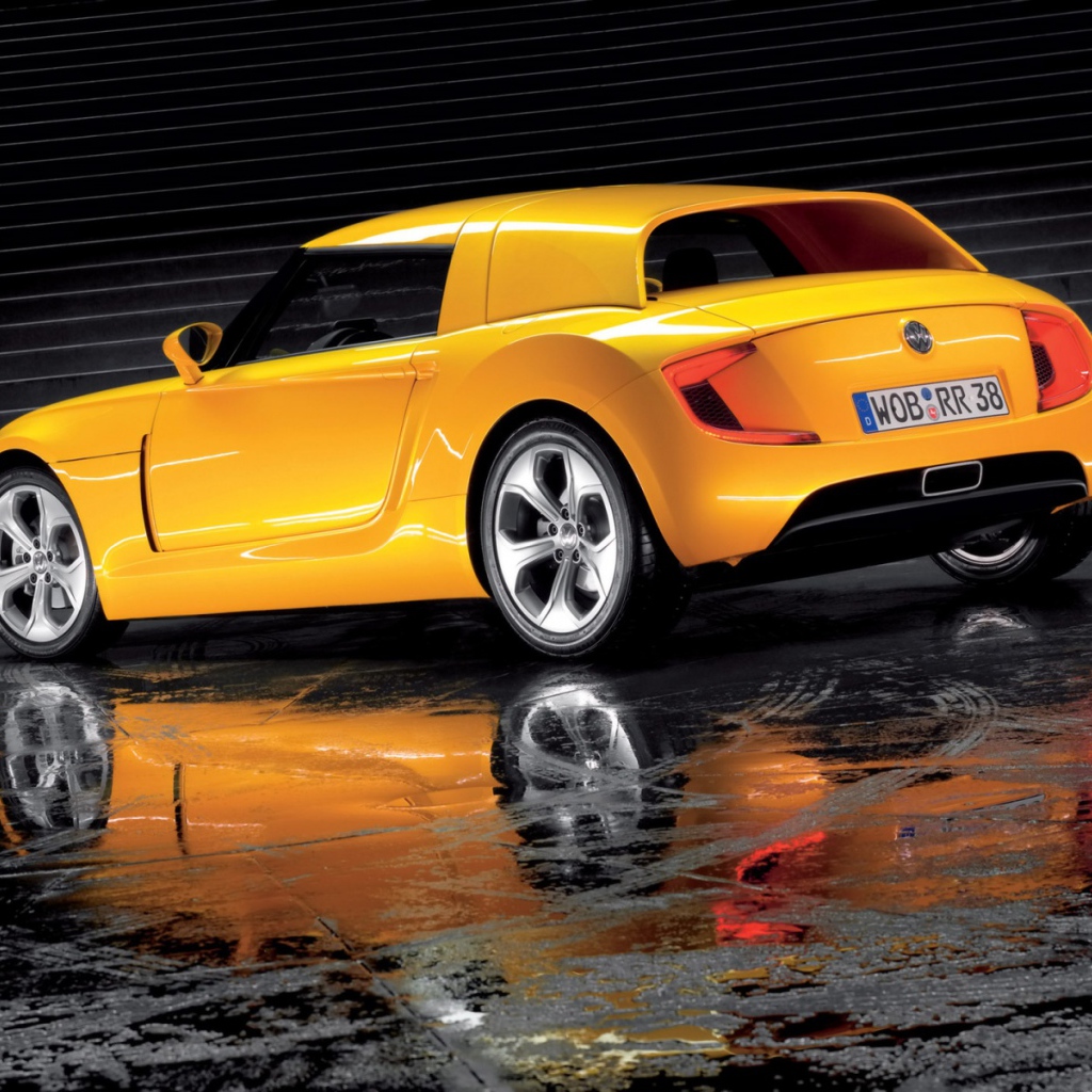 Volkswagen желтый