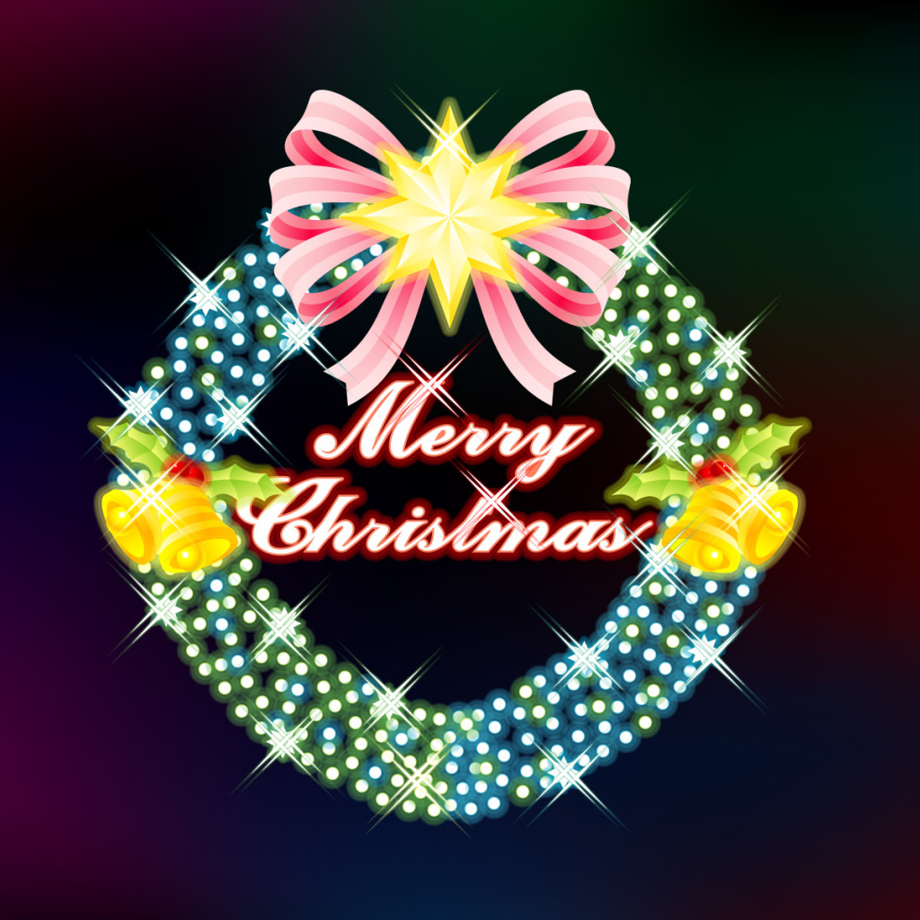 Красивый венок / Рождество