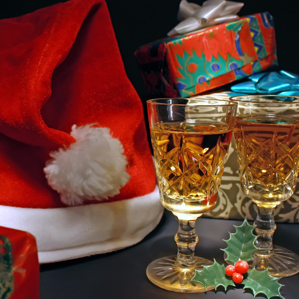 Шляпа Деда Мороза / Рождество