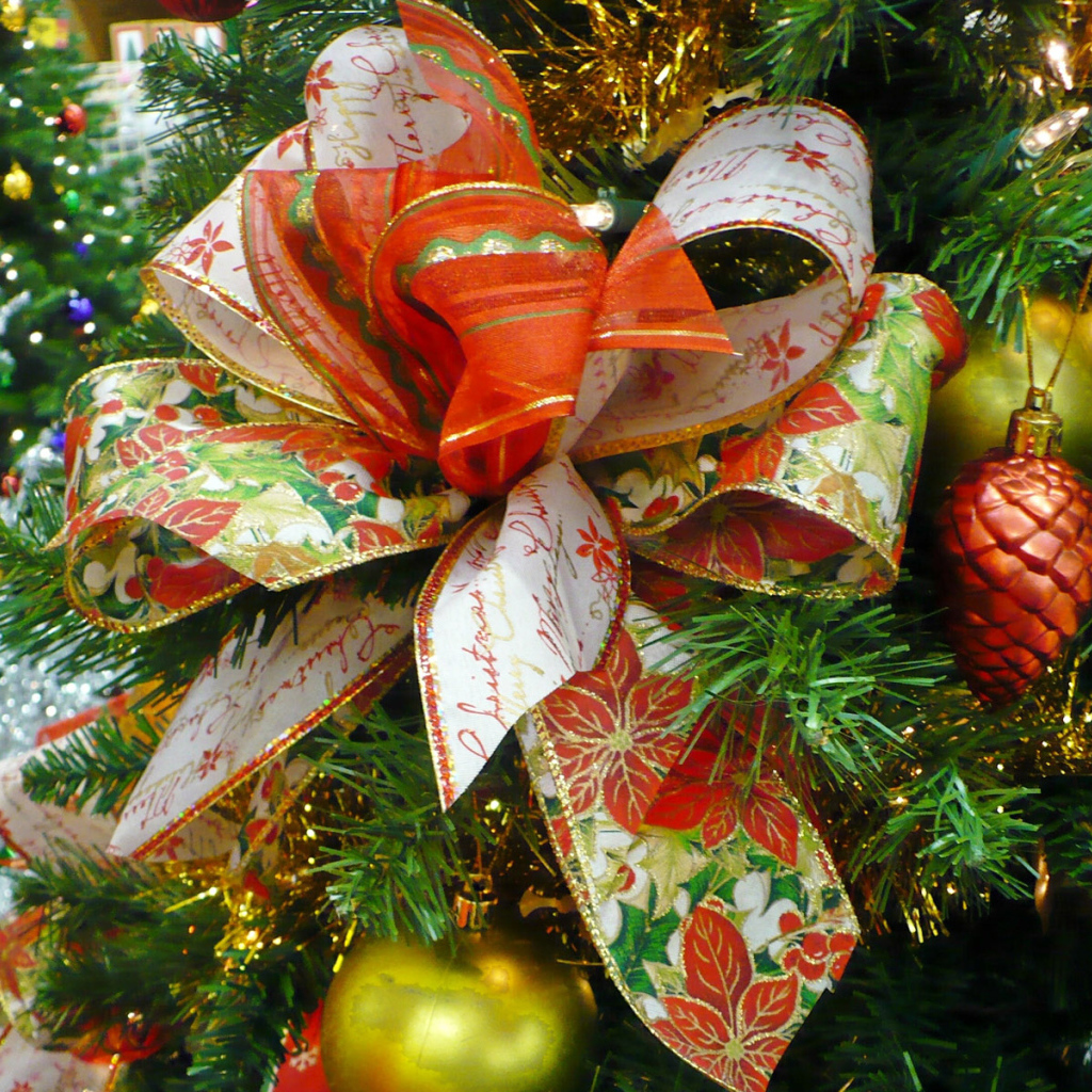 Красивый бант / Рождество