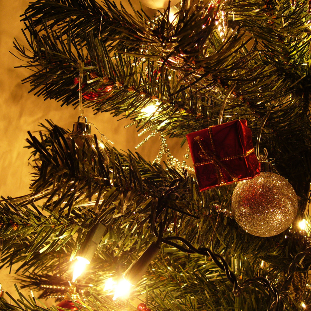 Красивая ель / Рождество